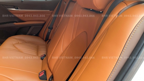 Đổi màu nội thất - Bọc ghế da Nappa ô tô Toyota Camry: Cao cấp, Form mẫu chuẩn, mẫu mới nhất